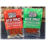 Sausage Sticks - 6 pack | Mild (or) Hot